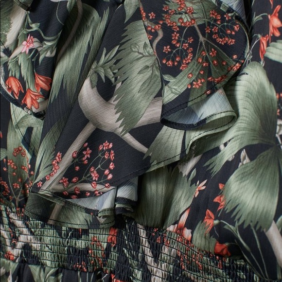 NWOT Johanna Ortiz x H&M Floral Dress - Picture 5 of 5